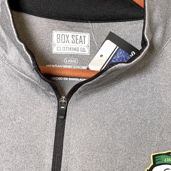 Oregon Ducks Puddles The Duck Logo 1/4 Zip Pullover - Picture 3 of 5